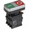 Кнопка "I-O" с подсветкой IEK MASTER MI-BT60-11DR-3-11-K51 d=22мм 1NO+1NC MI-BT60-11DR-33-11-K51