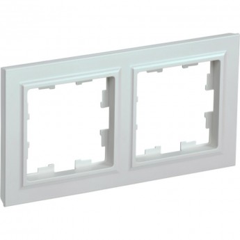 Рамка 2-местная IEK BRITE РУ-2-БрЖ жемчуг - BR-M22-K36 Рамка 2-местная IEK BRITE РУ-2-БрЖ жемчуг - BR-M22-K36